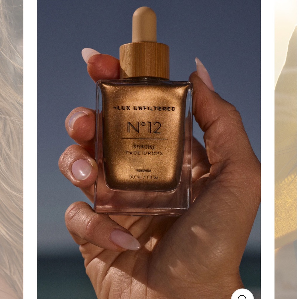 Bronzing Face Drops with Organic DHA